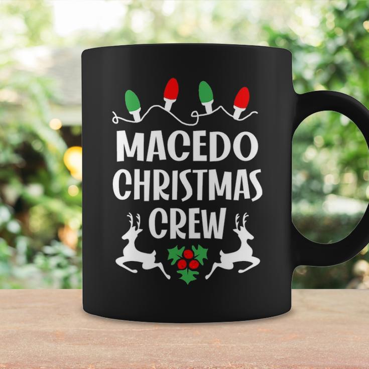 Macedo Name Gift Christmas Crew Macedo Coffee Mug Gifts ideas