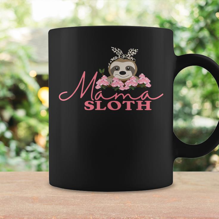 Mama Sloth For Women I Love Mom Girls Sloth Coffee Mug Gifts ideas