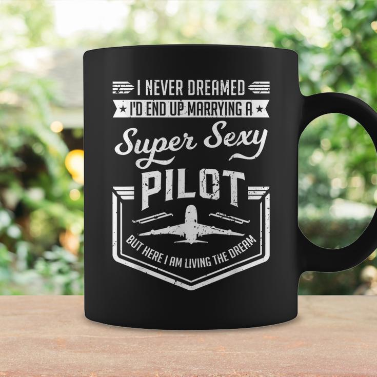 Married With A Super Sexy Pilot Aviator Wife Couple Coffee Mug Gifts ideas