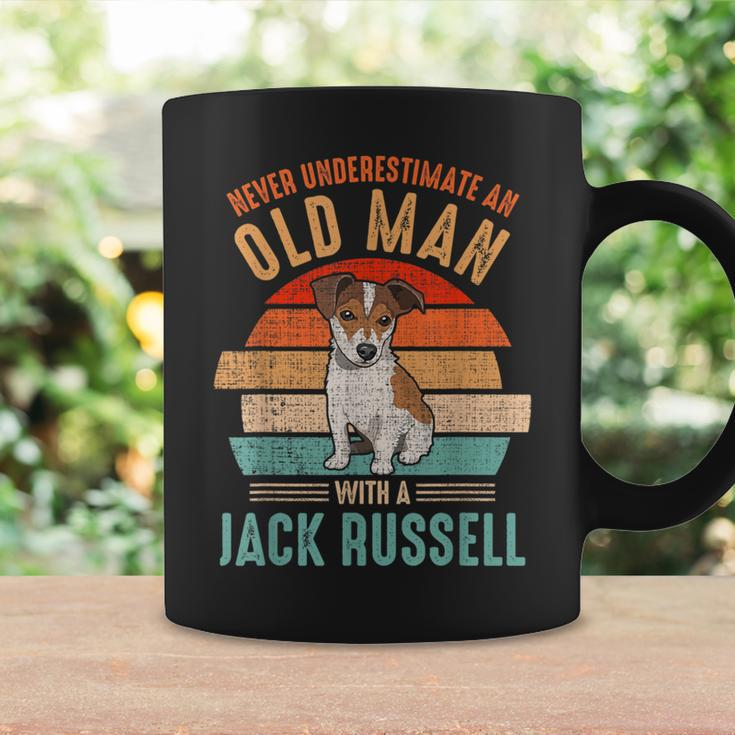 Mb Never Underestimate An Old Man With A Jack Russel Coffee Mug Gifts ideas