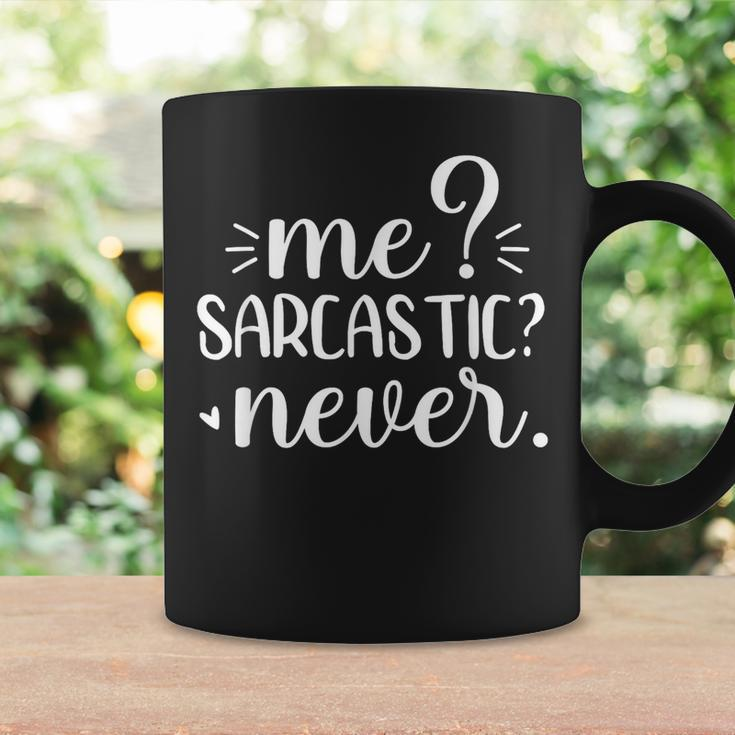 Me Sarcastic Never Funny Saying Coffee Mug Gifts ideas