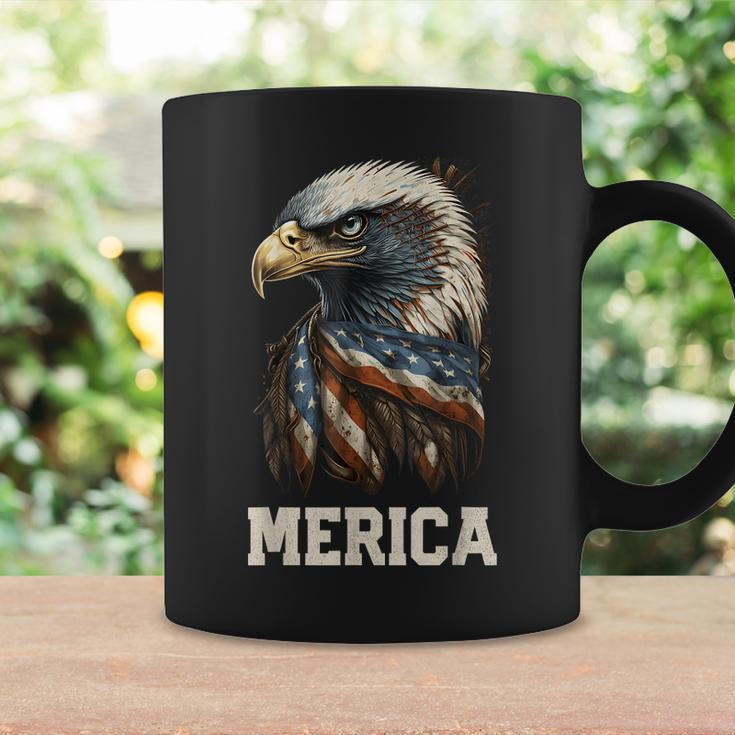 Merica Eagle Mullet 4Th Of July Men Women American Flag Usa Coffee Mug Gifts ideas