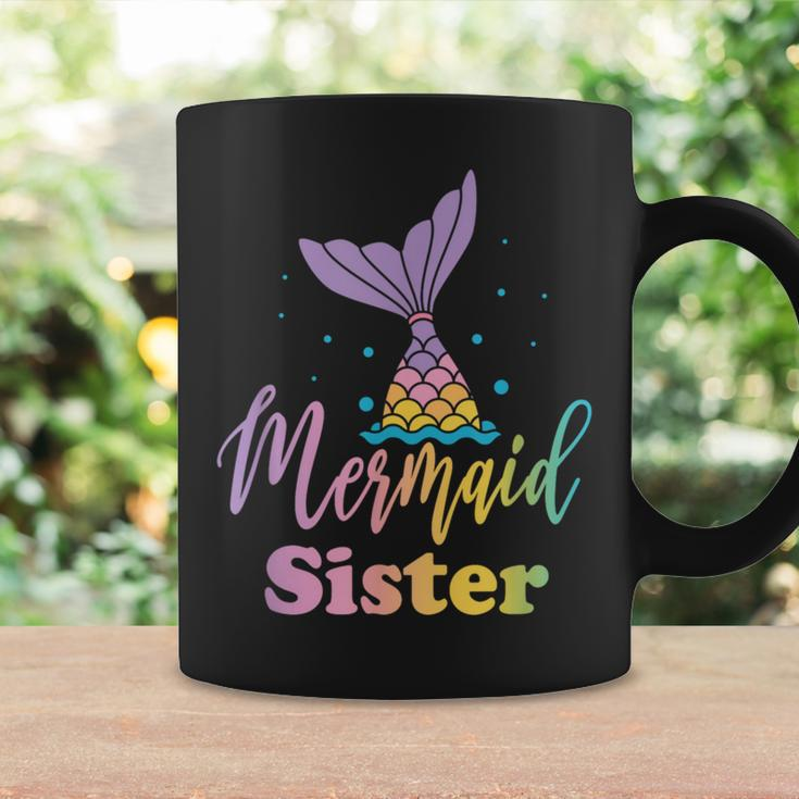 Mermaid Sister Birthday Girl Princess Party Matching Coffee Mug Gifts ideas
