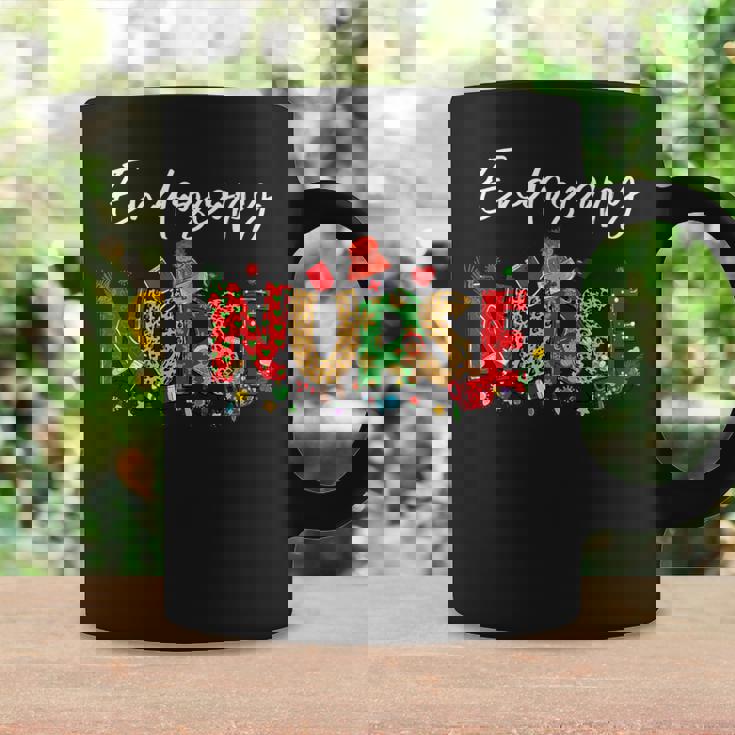 Merry Christmas Nurse Endoscopy Nurse Christmas Pattern Coffee Mug Gifts ideas