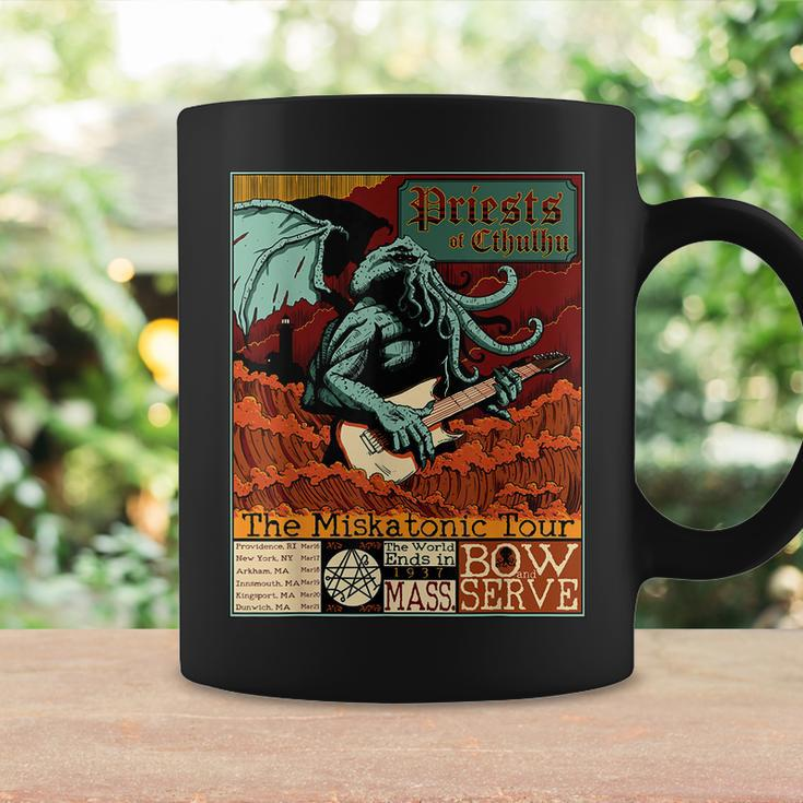 Miskatonic Cthulhu The Great Rock Cosmic Horror Parody Parody Coffee Mug Gifts ideas