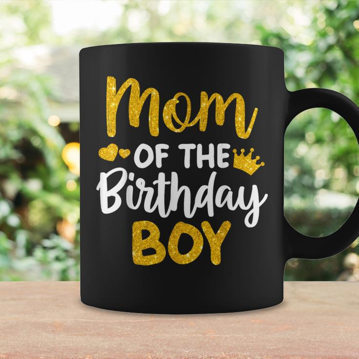Mom Of The Birthday Boy Decorations Party Family Matching Coffee Mug Gifts ideas
