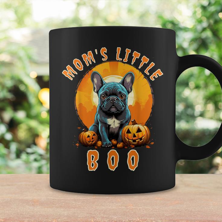 Mom's Little Boo French Bulldog Halloween Frenchie Coffee Mug Gifts ideas