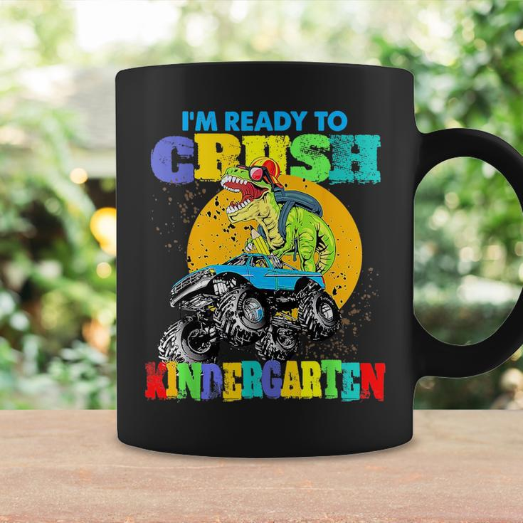 Monster Truck Dinosaur Im Ready To Crush Kindergarten Coffee Mug Gifts ideas