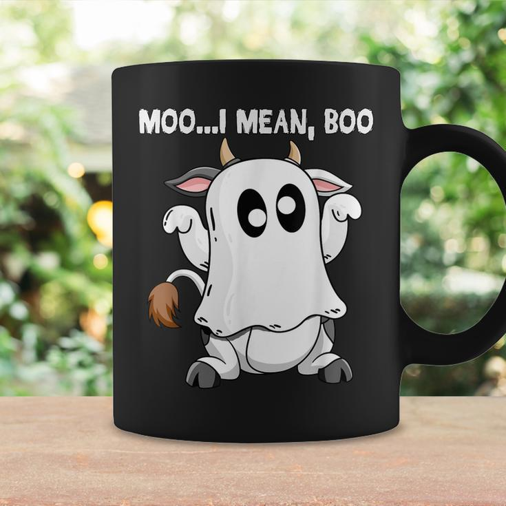 Moo I Mean Boo Cow Costume Halloween N Girl Gifts Coffee Mug Gifts ideas