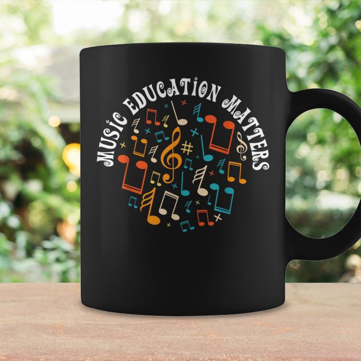 Music Education Matters Composer Musician Music Lover Quote Coffee Mug Gifts ideas