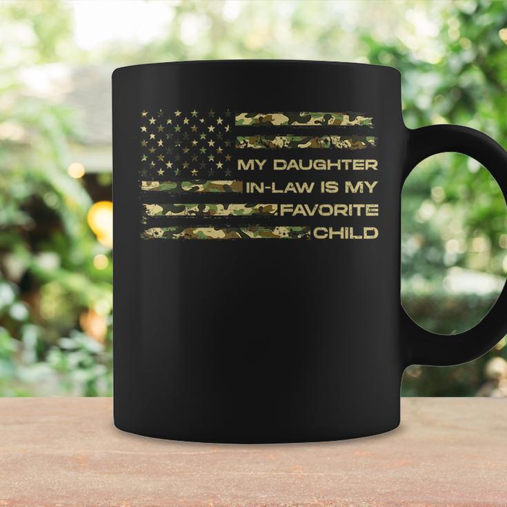 My Daughter-In-Law Is My Favorite Child Fathers Day Us Flag Coffee Mug Gifts ideas