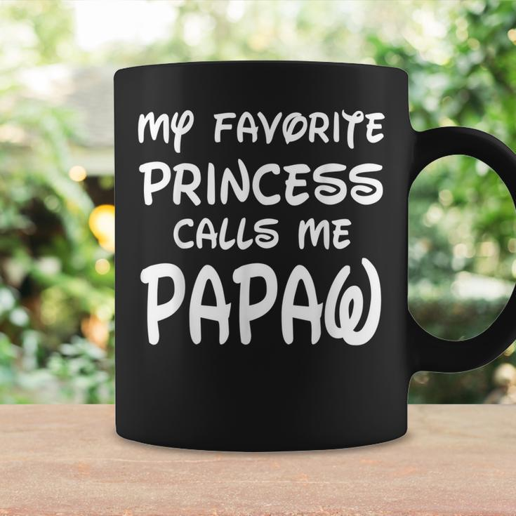 My Favorite Princess Calls Me Papaw Fathers Day Christmas Coffee Mug Gifts ideas