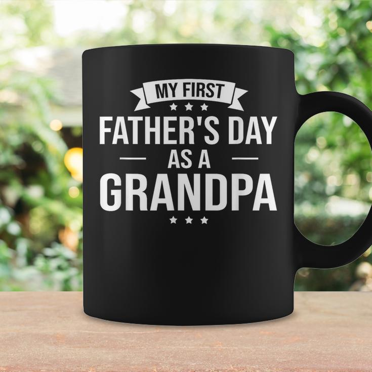 My First Fathers Day As A Grandpa Funny Fathers Day Gift Coffee Mug Gifts ideas