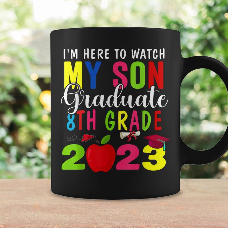 My Son Graduated 8Th Grade Class Of 2023 Graduation Coffee Mug Gifts ideas