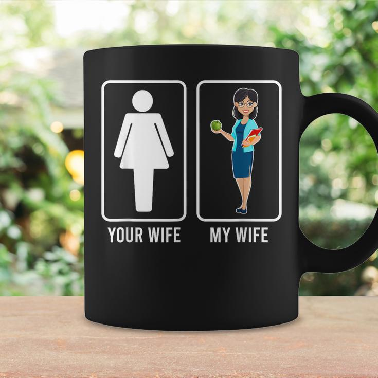 My Wife Teacher Husband Of A Teacher Proud Teachers Husband Gift For Mens Gift For Women Coffee Mug Gifts ideas