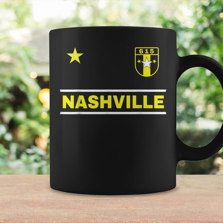 Nashville Tennessee 615 Star Designer Badge Edition Coffee Mug Gifts ideas