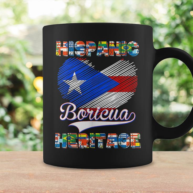 National Hispanic Heritage Month Puerto Rico Flag Boricua Coffee Mug Gifts ideas