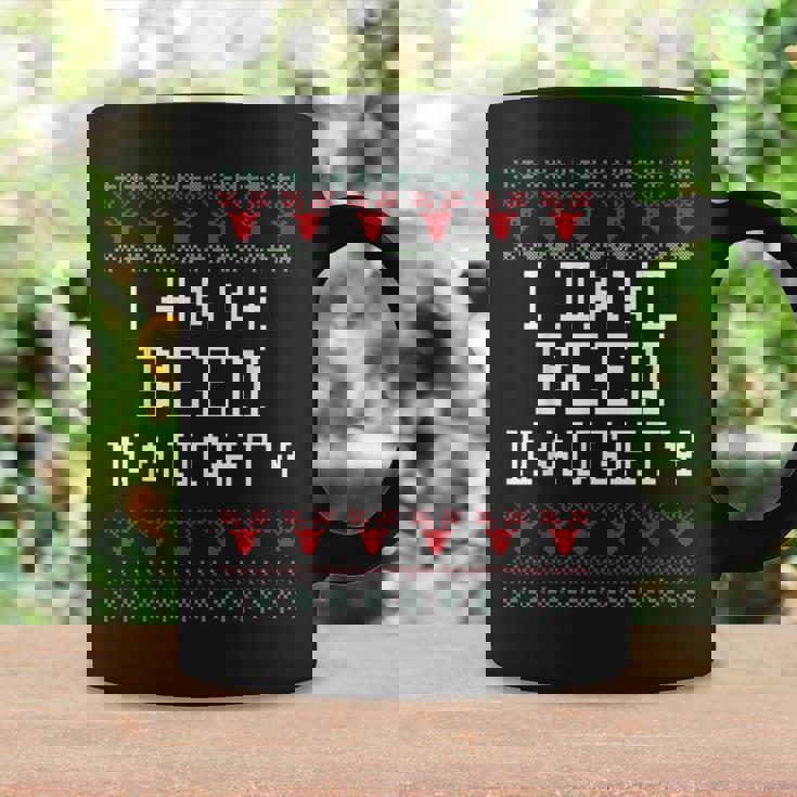 Naughty Holiday Ugly Christmas Sweater Coffee Mug Gifts ideas