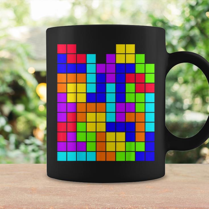 Nerdy Tetrominoes Block Puzzle Video Game Math Teacher Geek Coffee Mug Gifts ideas