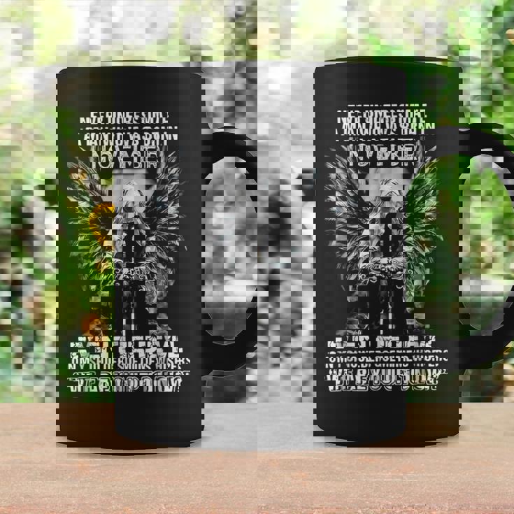 Never Underestimate A Man Who Was Born In November Coffee Mug Gifts ideas