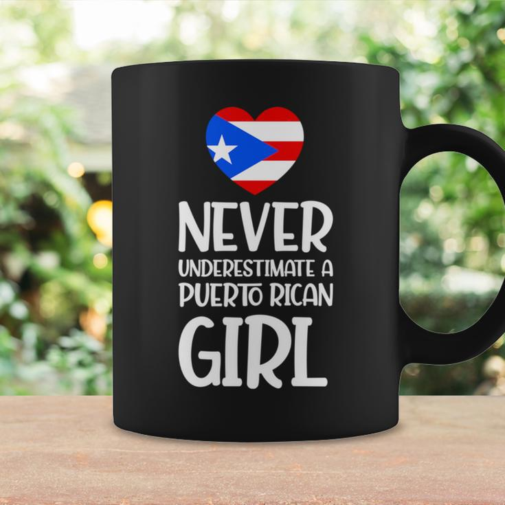 Never Underestimate A Perto Rican Girl Puerto Rican Roots Coffee Mug Gifts ideas