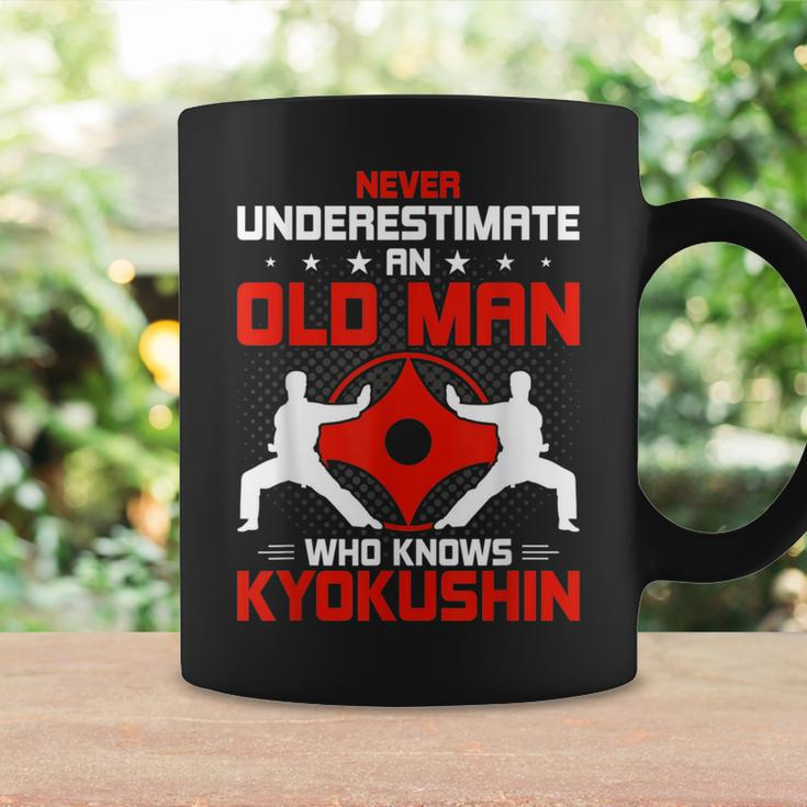 Never Underestimate An Old Man Who Knows Kyokushin Coffee Mug Gifts ideas
