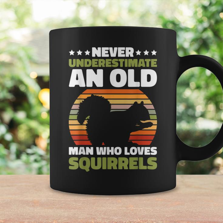Never Underestimate An Old Man Who Love Squirrels Coffee Mug Gifts ideas