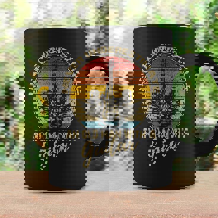 Never Underestimate An Old Man With A Guitar Player Vintage Coffee Mug Gifts ideas