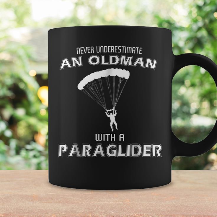 Never Underestimate An Oldman With Paraglider Funny Coffee Mug Gifts ideas