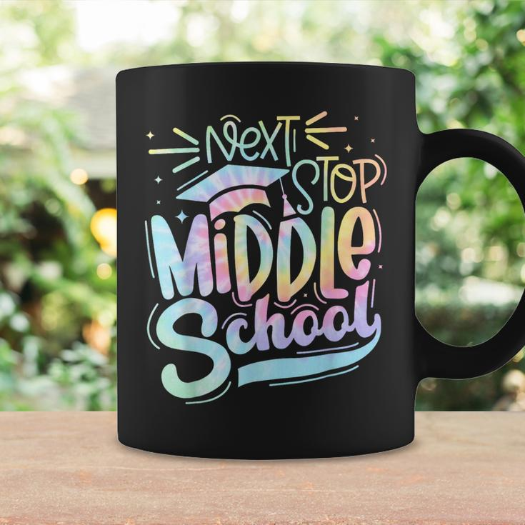 Next Stop Middle School Graduation Last Day Of Schoo Tie Dye Coffee Mug Gifts ideas