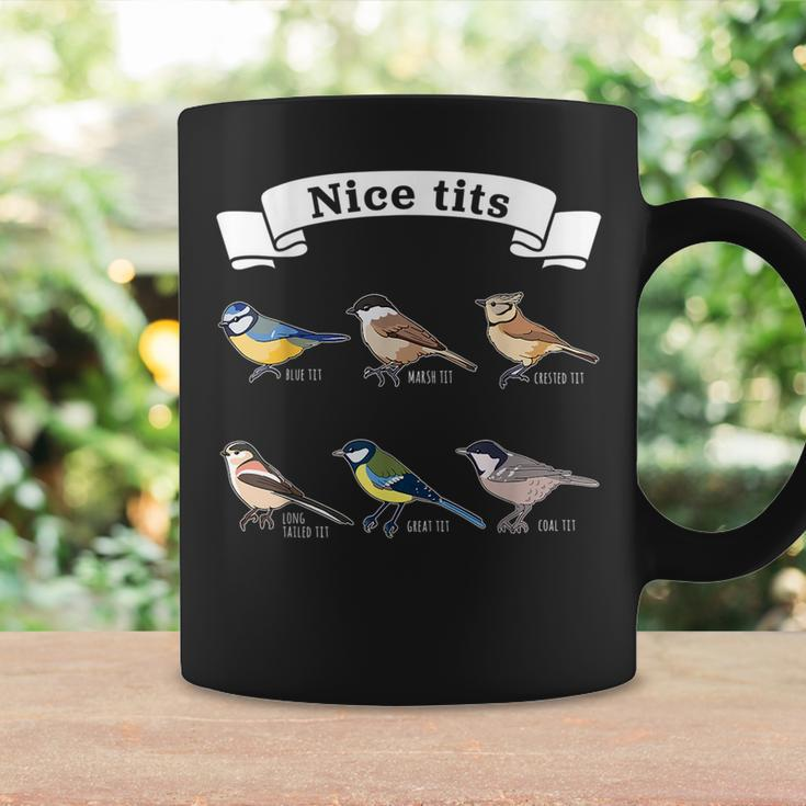 Nice Tits | Bird Watching Gift For Birder & Ornithology Fan Bird Watching Funny Gifts Coffee Mug Gifts ideas