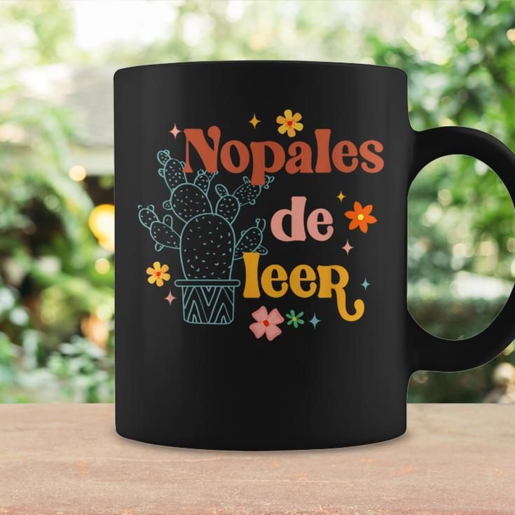 Nopales De Leer Spanish Teacher Maestra Cactus Bilingual Coffee Mug Gifts ideas