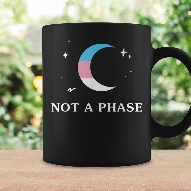 Not A Phase Transgender Lgbtq Trans Pride Flag Moon Coffee Mug Gifts ideas
