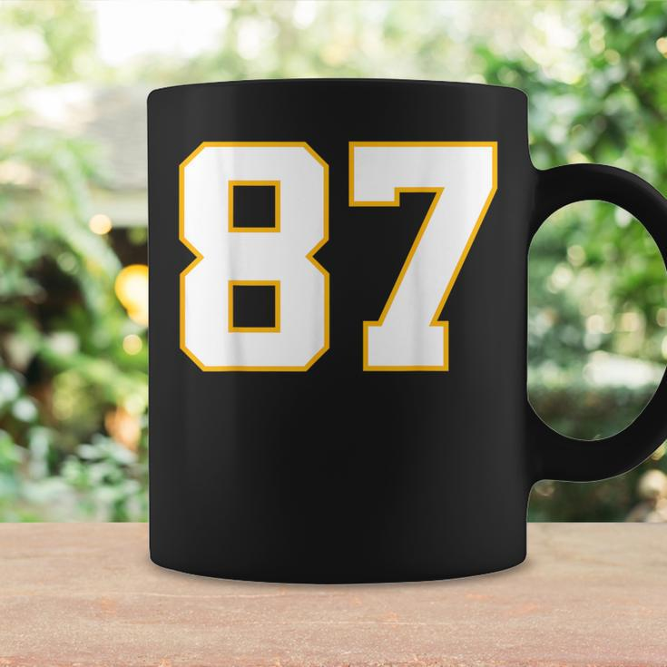 Number 87 Kansas City Fan Football Classic College American Coffee Mug Gifts ideas