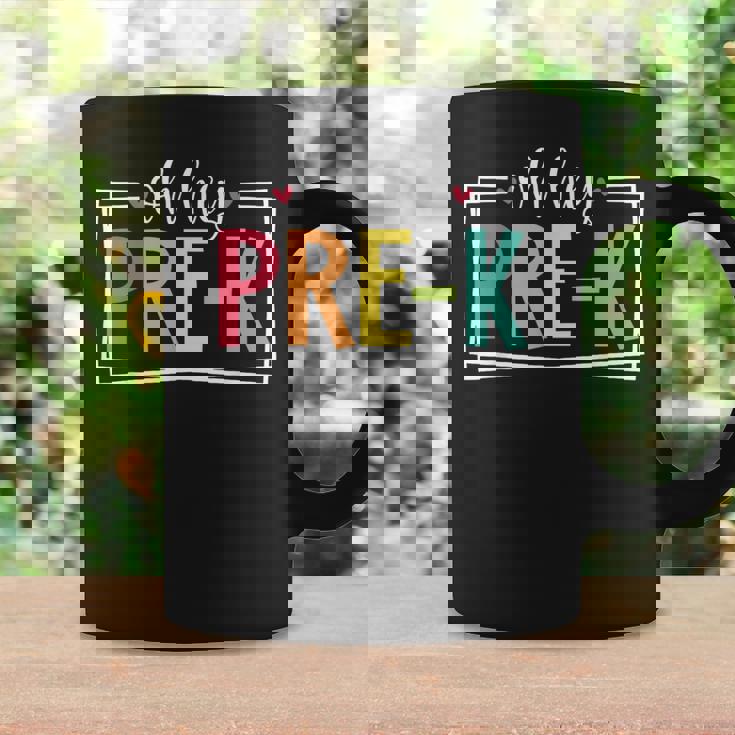 Oh Hey Pre-K First Day Of School Welcome Back To School Coffee Mug Gifts ideas