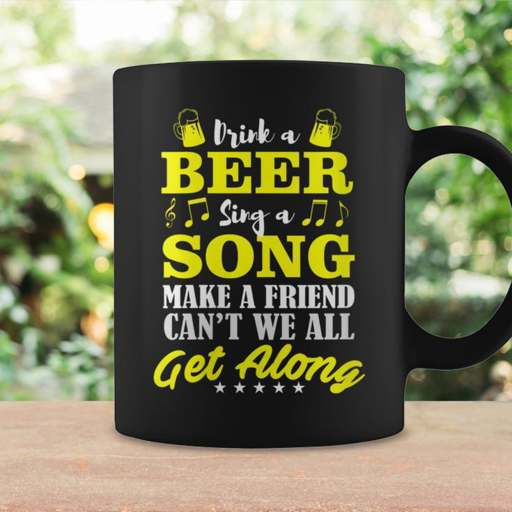 Oktoberfest Drink Beer Sing A Song Make A Friend Coffee Mug Gifts ideas