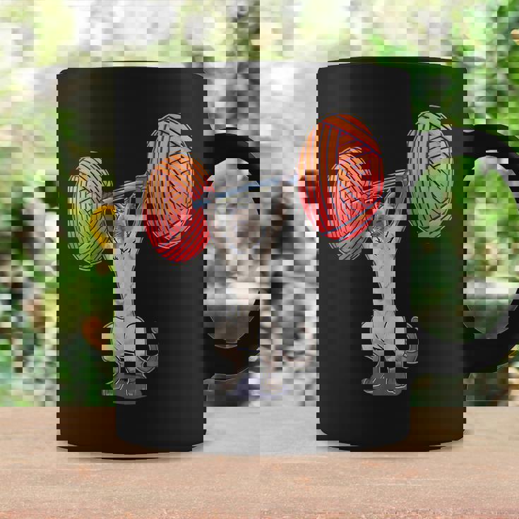 Olympic Snatch Siamese Cat Weightlifting Bodybuilding Muscle Coffee Mug Gifts ideas