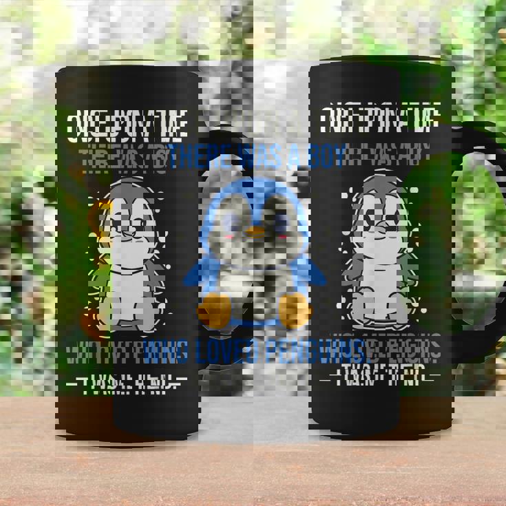 Once There Was A Boy Who Loved Penguins Coffee Mug Gifts ideas