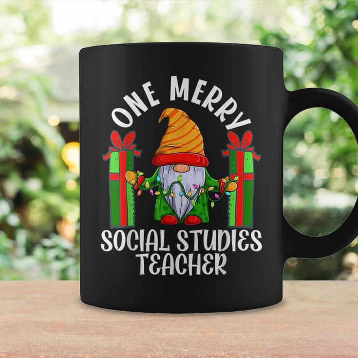 One Merry Social Studies Teacher Funny Christmas Educator Gifts For Teacher Funny Gifts Coffee Mug Gifts ideas