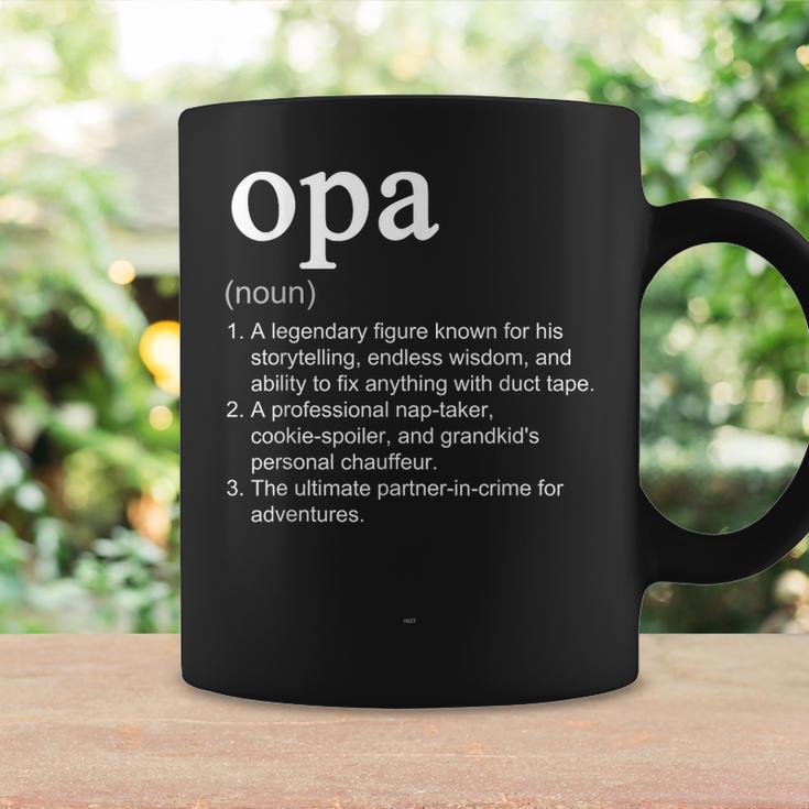 Opa Definition Funny Cool Coffee Mug Gifts ideas