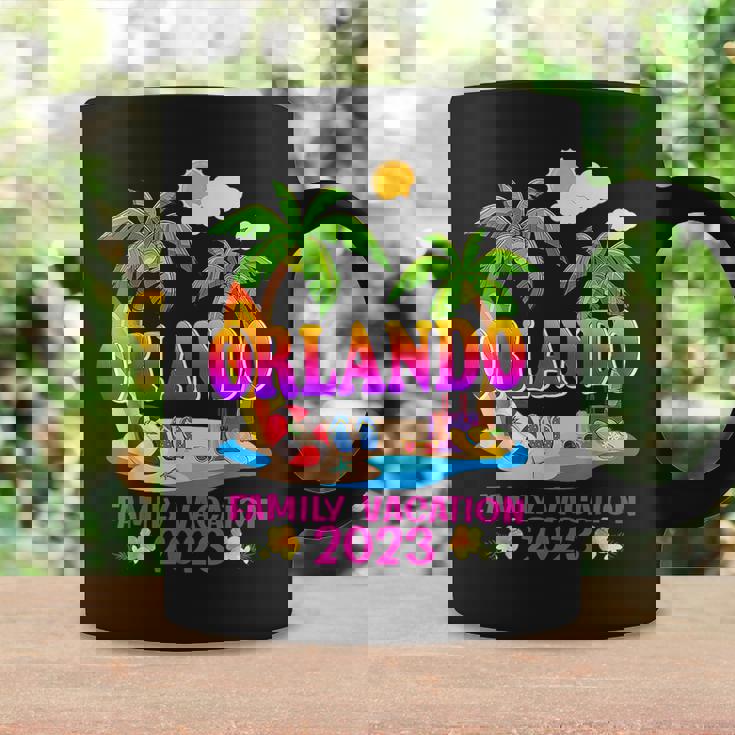 Orlando Family Vacation 2023 Summer Beach Matching Tropical Family Vacation Funny Designs Funny Gifts Coffee Mug Gifts ideas