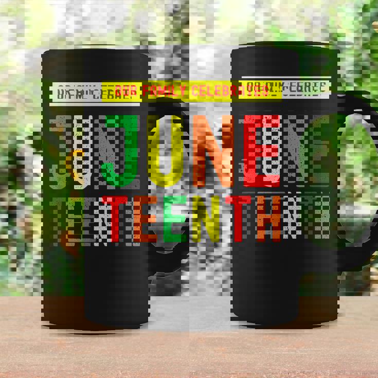 Our Family Celebrates Junenth | Matching Family Coffee Mug Gifts ideas