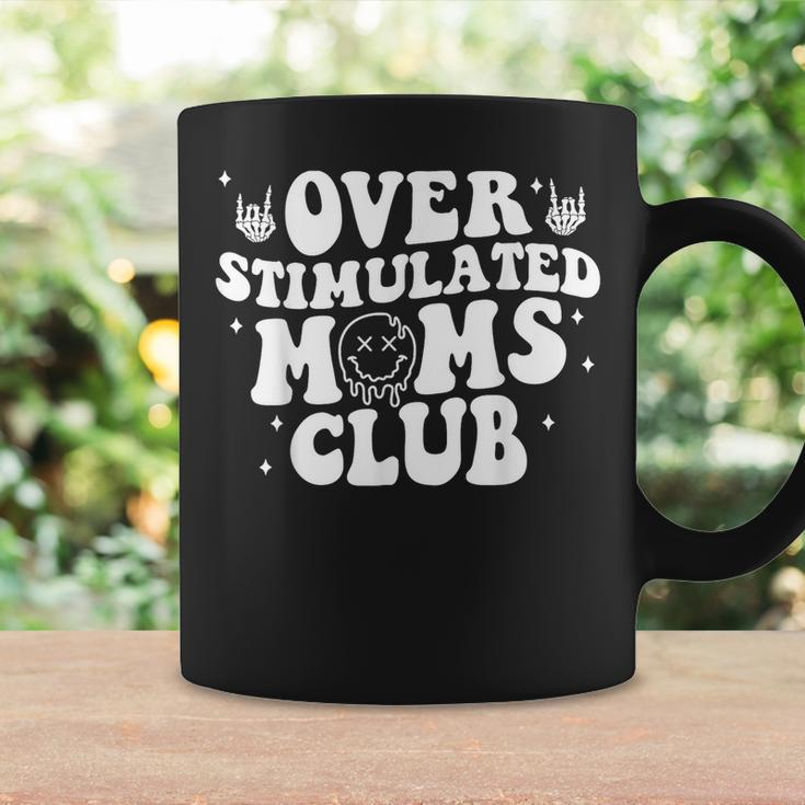 Overstimulated Moms Club Cool Moms Mama Mother's Sarcastic Coffee Mug Gifts ideas