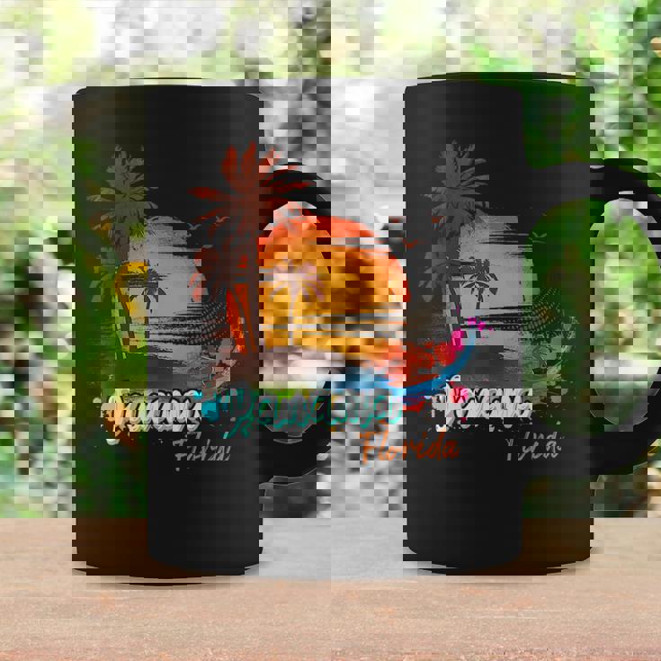 Panama Florida Beach Summer Vacation Palm Trees Sunset Men Florida Gifts & Merchandise Funny Gifts Coffee Mug Gifts ideas