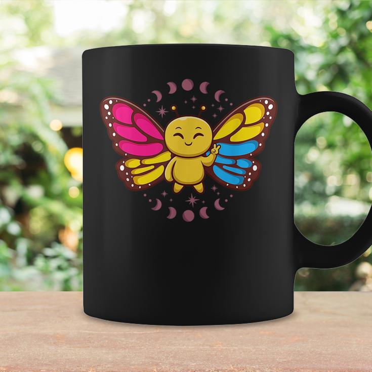 Pansexual Monarch Butterfly Insect Subtle Pan Pride Month Coffee Mug Gifts ideas
