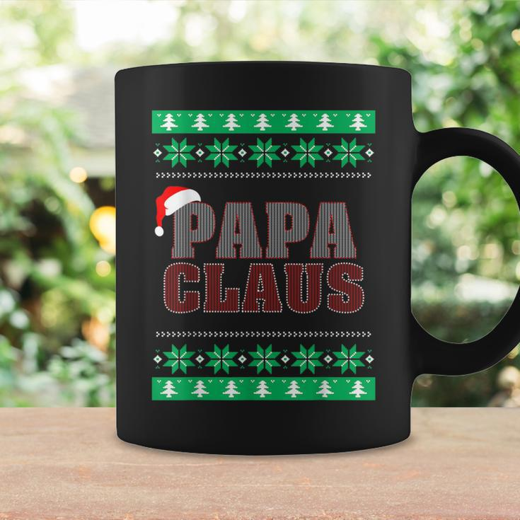 Papa Claus -Matching Ugly Christmas Sweater Coffee Mug Gifts ideas