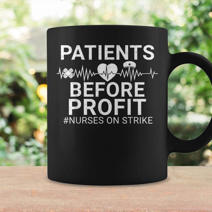 Patients Before Profits Nurses Strike Save Nursing Support Coffee Mug Gifts ideas