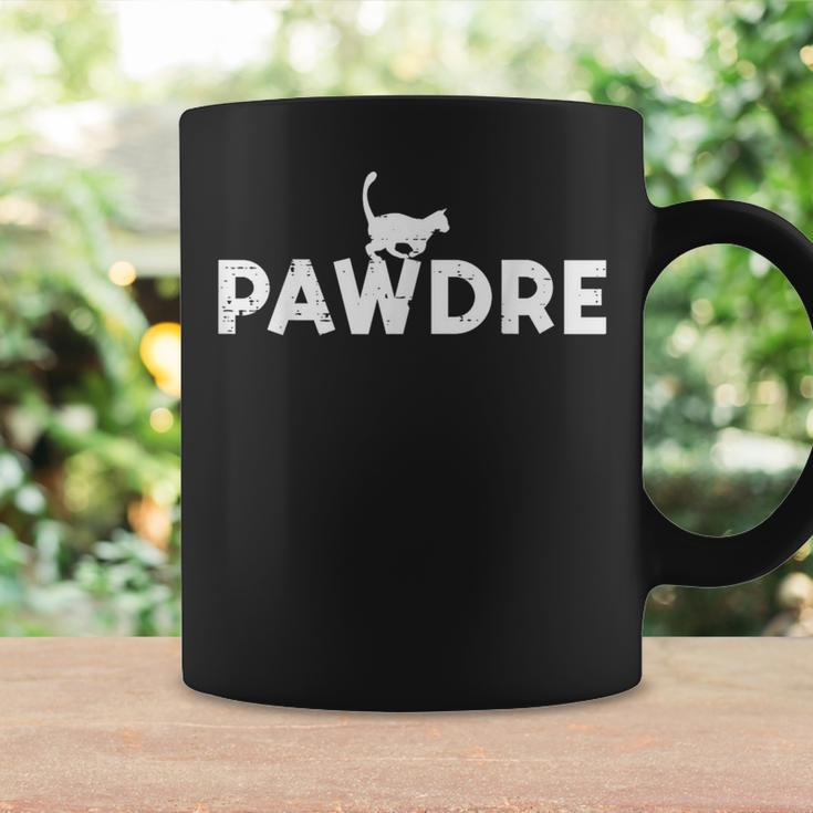 Pawdre Cat Dad Cute Fur Papa Fathers Day Pet Paw Daddy Coffee Mug Gifts ideas