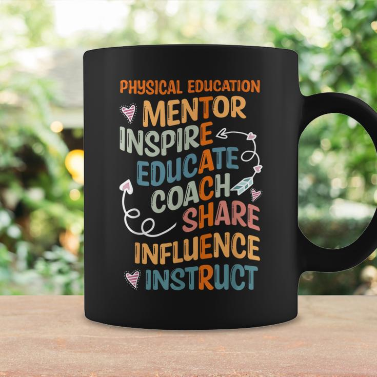 Pe Teacher Mentor Physical Education Teacher Outfit Coffee Mug Gifts ideas