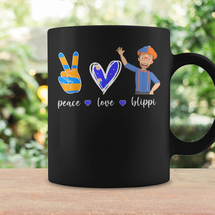 Peace Love Funny Lover For Men Woman Kids Blippis Coffee Mug Gifts ideas